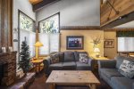 Mammoth Condo Rental Wildflower 24 - Living Room